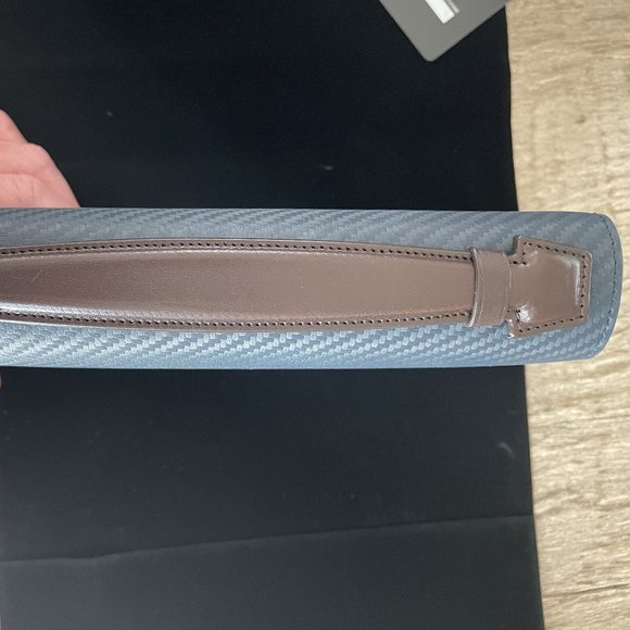 Dunhill London Men’s Travel Agenda Wallet - Navy - Authentic - NWT - Picture 3 of 10